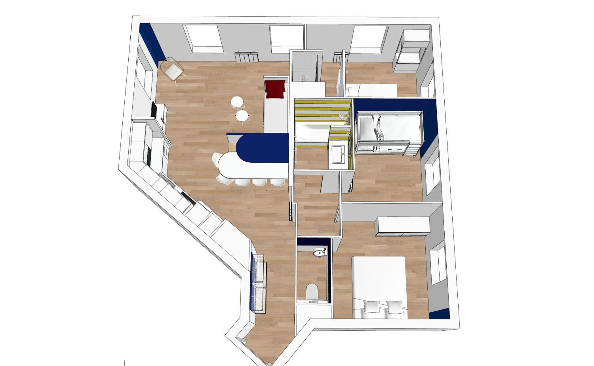 La Serrisienne 7 - Val D'europe - Disneyland Paris - 6 A 8 Personnes Apartment *